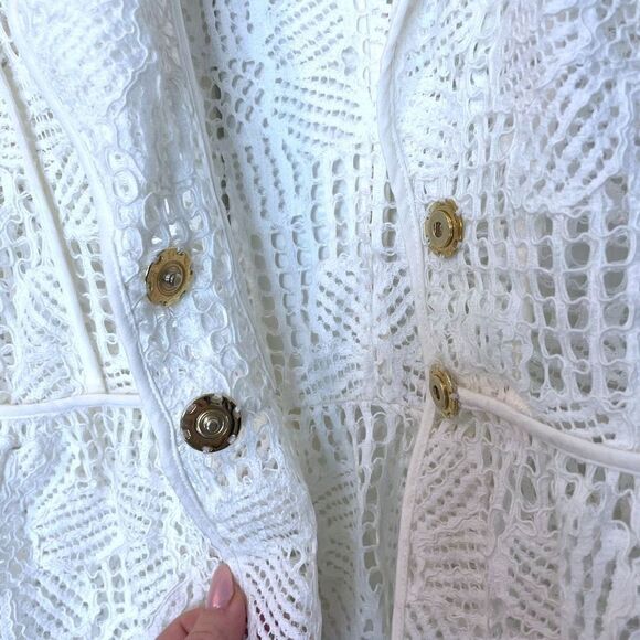 Trina Turk Eyelet Blazer - Picture 9 of 9